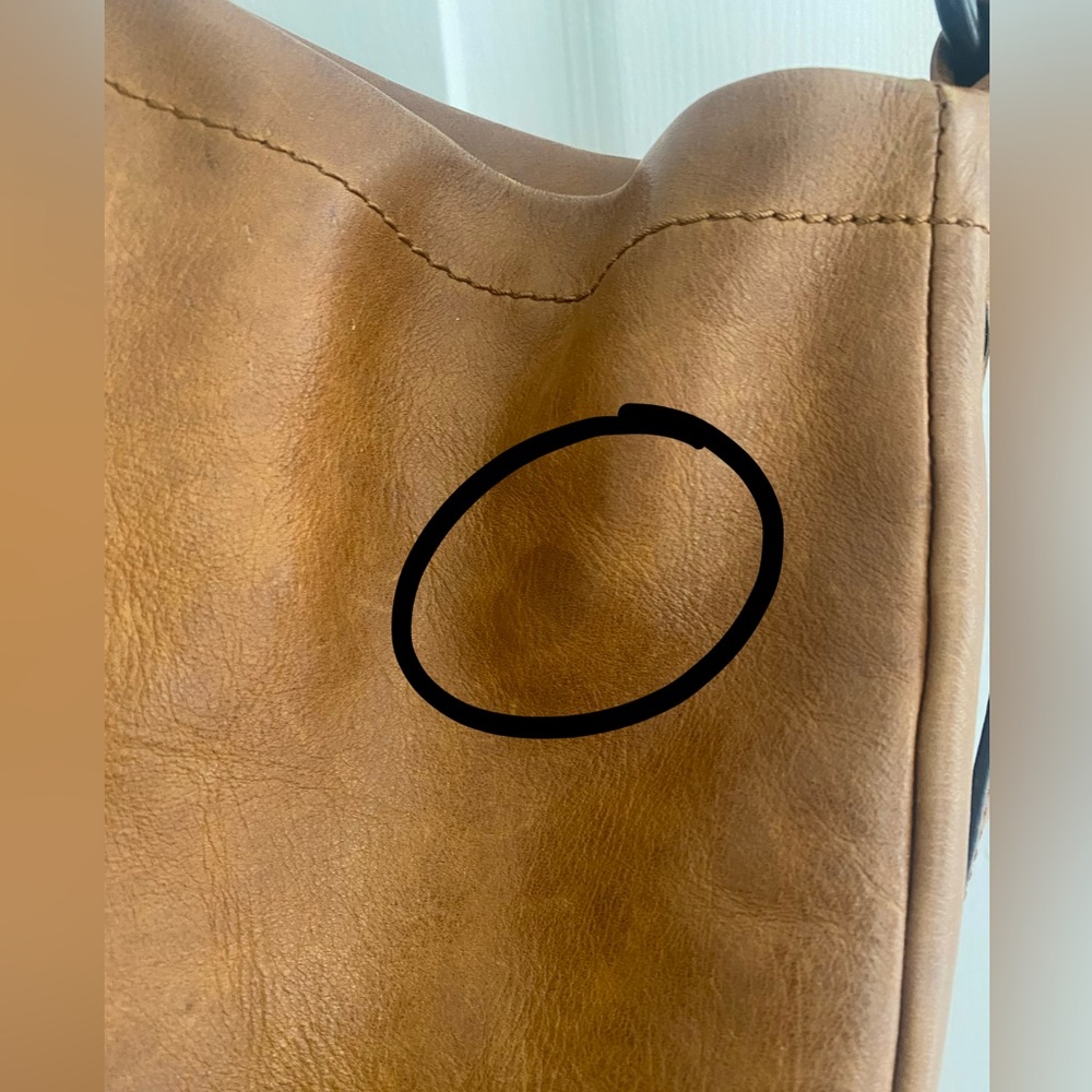 Frye Melissa Hobo Bag in Cognac - Picture 4 of 10
